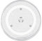 SPARES2GO Universal Microwave Turntable Plate 6 Lug Fixing Y Type Glass Dish Tray (11 / 28.5cm / 285mm)