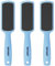 Topmeet Lima per piedi per pelle morta, raspa per piedi a doppio lato, strumento professionale per pedicure per piedi morbidi e lisci (blu)