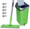 Mop and Buckets Sets, Masthome Mop and Bucket with 138cm Stainless Steel Handle,Hands Free Squeeze Mops with 360 Rotating Head for Laminate, Tile, Hardwood Floors,5PCS Mops Pads