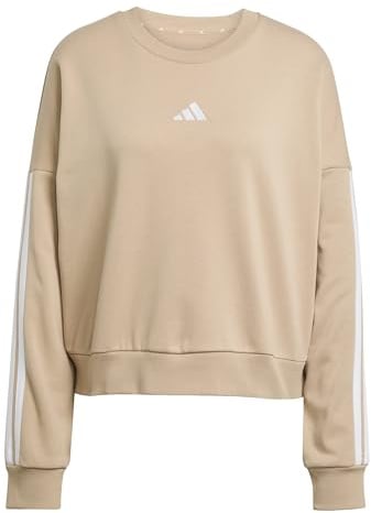 Adidas Damen Essentials 3-Stripes French Terry Sweatshirt Sweatshirt (1er Pack)