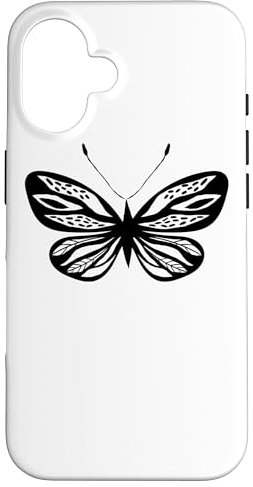 Hülle für iPhone 16 Fairycore Schmetterling Fee Grunge Ästhetik Goth Cottagecore