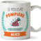Mugffins Tasses Personnalisables pour POMPIÈRE femme - En Français - Cadeau Personalisé- Meilleur du monde - Avec dessin - 11 oz / 330 ml