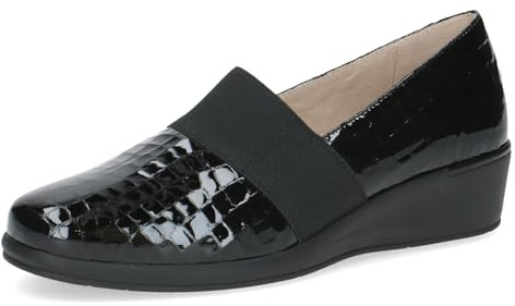 Caprice Comfort Damen Slipper aus Leder Mehrweite H