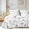 Gezu Housse de Couette 220x240 Cœur Rouge Blanc Rose Ado Adulte 3D Motif Imprimé Parure de Lit 2 Personnes avec Fermeture Éclair Filles Housse Couette en Microfibre Doux avec 2 Taies d'oreiller 65x65
