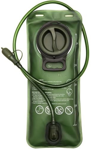 Trinkblase, 1L-2LWasserblase für Wanderrucksack Lecksichere Wasserspeicher Aufbewahrungstasche, Wassertasche für Radfahren Wandern Camping