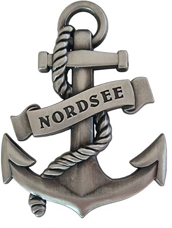 Kühlschrankmagnet Nordsee 3D ·Anker· Magnet Souvenir Metall