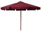 Xichuzi Sombrilla de jardín con palo de madera color burdeos 330 cm, Sombrilla Terraza Exterior, Parasol Terraza, Sombrilla Playa, Parasol Exterior, Sombrilla De Patio - 47216