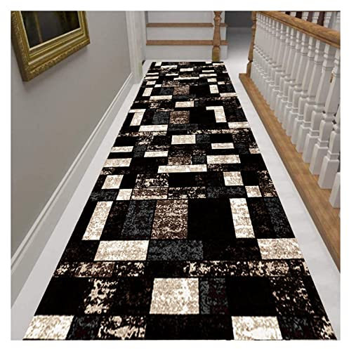 Alfombra de cocina de 3 metros, alfombra larga roja y gris para cocina, lavable, multiusos, para sala de estar, dormitorio, pasillo, entrada, 40 x 300 cm