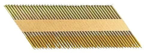 Framing Straight Nails for Wood Construction, Length 63-90mm Galvanized Ring/Smooth 30-Degree Nails(63mm)