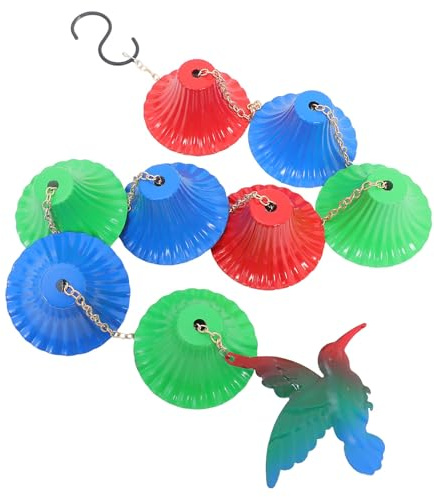 SEWACC Dekorative Regenketten Regenkette mit Blumenkorb Design für Garten und Terrasse Wetterfeste Eisen Hängetropfen Kreative Regenschutzkette zur Wasserführung und Außen Deko