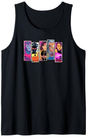 Marvel Studios X-Men '97 Season 2 Cable Team X-Force Collage Tank Top