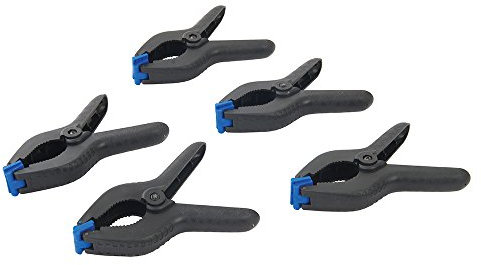 Silverline 250150 Spring Clamps 5pk 170 mm Length / 70 mm Jaw