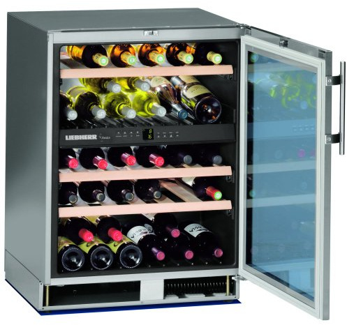 Liebherr UWTes 1672 Vinidor - wine coolers (freestanding, Silver, Stainless steel, 5 - 20 °C, SN, ST, B, Stainless steel)