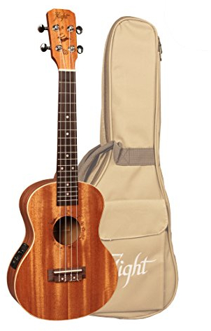 Flight Ukeleles DUT34 Tenor Electro Ukulele - Mahogany, DUT 34 CEQ