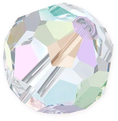 X182-15 - Perlas de cristal checas (cristal de 8 mm, pulidas a fuego)