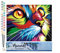 Figured'Art Peinture par Numéro Adulte Félin Pop Art - Activité Manuelle Kit de Loisir Créatif DIY Numéro d'Art Complet - 40x50cm sans châssis en bois