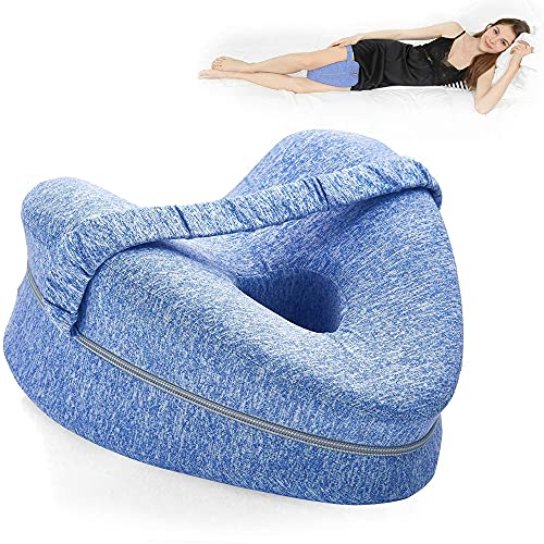 Orthopädisches Kniekissen, Bein und Kniestützkissen, Beinkissen für Seitenschläfer, Kniekissen Knie Kissen, Kniekissen für Seitenschläfer, für Hüfte, Knie, Gelenke, Schwangerschaft