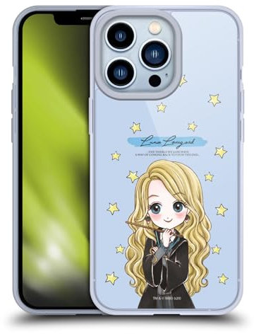 Head Case Designs Offizielle Harry Potter Luna Lovegood Deathly Hallows XXXVII Gelhülle [Militärischer Schutzgrad] Kompatibel Mit Apple iPhone 13 Pro Und Kompatibel Mit MagSafe