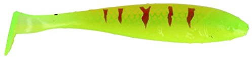 Illex Magic Slim Shad 7 Gummifisch 14cm 24g - Premium Barsch, Zander & Hecht Köder mit Tintenfischaroma, lebendige Tail-Action, Gummiköder für Süß- & Salzwasser