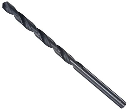 CoCud Twist Drill Bits, 8.5mm Drilling Diameter, Black Oxide High Speed Steel Extra Long Straight Shank - (Applications: for Stainless Steel Alloy Metal), 1-Piece