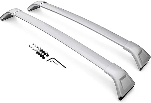 Relingträger Dachträger Dachgepäckträger für Mazda CX-5 CX5 2017-2022, Eloxiertem Aluminium Fahrradträger Dachboxen Offener Dachreling Dachgepäckablage