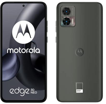 Motorola Edge 30 Neo - 5G - 8/128 Go - 6,3' 120 Hz - appareil photo numérique 64 Mpx, Dolby Atmos, chargeur TurboPower 68W - processeur Snapdragon 695 - Noir, (PAV00002GB) (Reconditionné)