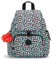 Kipling City Pack Mini Kleiner Rucksack, Abstract Print (Weiß)