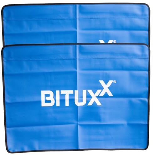 BITUXX 1 Paar Magnetischer Kotflügelschoner Karosserie Schutz Matte Abdeckung Abdeckplane