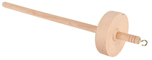 Gonetre Garnspindel aus Holz, Garnherstellungsspindel, Verblasst Angenehm in der Hand, DIY-Garntropfenspindel aus Holz, Gonetreg4196a0eks, Gonetreg4196a0eks