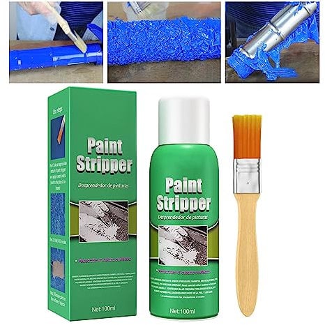 XIRUJNFD Efficient Paint Stripper, Car Paint Remover Metal Surface Paint Stripper, Paint Remover Metal, Paint Stripper Gel, Paint Stripper for Metal (1)