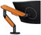 Single Monitor Mount Arm with 31 RGB Lighting Modes Adjustable Gas Spring Mount Supports 17 42 Screens up to 33 lbs USB Port Included for Ultimate Convenience C Clamp & Grommet Monitor Desk