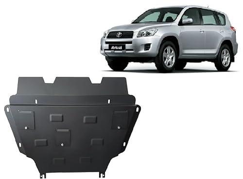 Scut Protection Metallschutz unter dem Motor, kompatibel mit Toyota RAV 4 Diesel – (2006–2013)