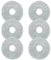 6 Panni per Dreame L10 Ultra/ L10S Pro/ L10S Ultra/ L10S Pro Ultra Heat/L20 L30 L40 L50 Ultra/ X30 X40 X50 Ultra/Mova E30 Ultra P50 Pro Ultra Complete per Xiaomi X10+ / X20+ Robot Aspirapolvere