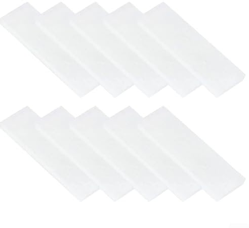 Air Fryer Replacement Filters For Instant - For Vortex Plus 6QT Air Fryer, Kitchen Appliance Filter Accessories for Fresh Cooking, White, 10 Pack