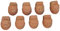 Biscottini Juego de 8 patas para maceta con diseño de pata de león, para macetas de interior y macetas para plantas de exterior, apto para macetas cuadradas, redondas y rectangulares