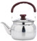 HUIBBGO Hervidor de Agua de Acero Inoxidable para Cocina, Tetera con Silbato para hervir, Tetera para café, Tetera, Recipiente para Calentar Agua, hervidor de Agua para Cocina