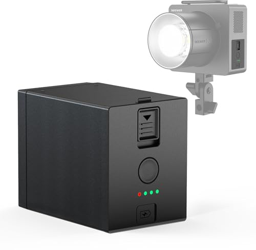NEEWER Q6 Pacco Batteria da 28,8V/3000mAh per un Massimo di 400 Flash a Piena Potenza, Battery al Litio di Ricambio Ricaricabile Solo per NEEWER Q6 600Ws 2.4G TTL Flash da Studio ed Esterni, NB-Q6