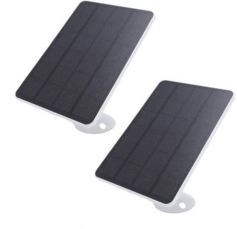 Yctze 10W Solarpanel Wasserdichtes Ladegerät für Ring Battery Doorbell,