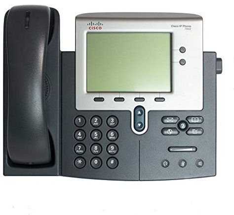 Cisco CP-7942G-CCME Unified IP Telefon silber/dunkelgrau