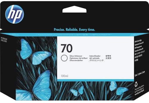 HP 70 Gloss Enhancer 130-ml Genuine Ink Cartridge (C9459A) for DesignJet Z3200 & Z3100 Large Format Printers