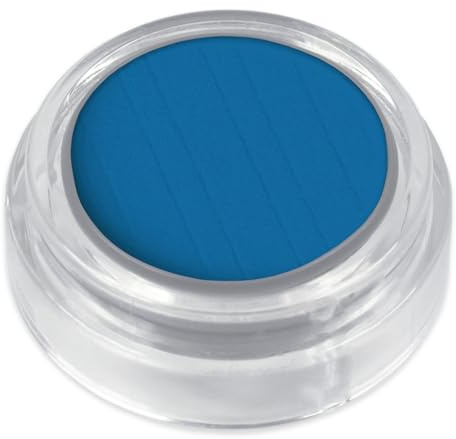 GRIMAS Eyeshadow/Rouge 2g, Farbe 384 blau, farbintensiver Lidschatten, hochpigmentiert, sehr hautfreundlich, vielseitig einsetzbar