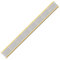18mm Edelstahl Zugband Bicolor Flexband Modell E23 PVD vergoldet