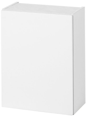 Held Möbel 566.0001 Siena Hängeschrank 1-türig 2 Einlegeböden, 40 x 65 x 20 cm, Hochglanz-weiß