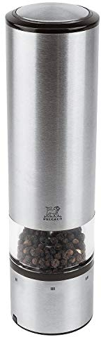 Paderno Peugeot Elis Sense u'Select Moulin à Poivre électrique, Acier Inoxydable, 5,5 x 5,5 x 20 cm
