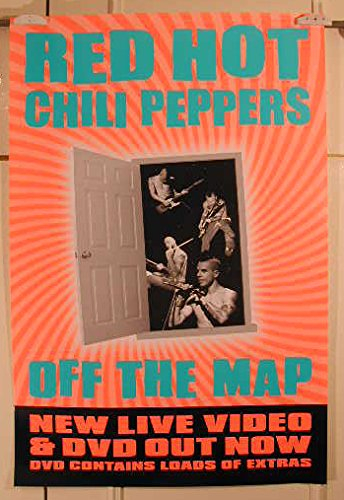 Red Hot Chili Peppers – Off The Maps – 50 x 76 zeigt/Poster