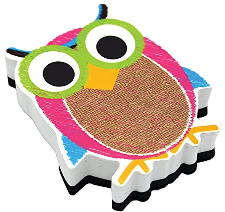 Ashley Produktionen Sackleinen Scribble Eule magnetisches Whiteboard Radiergummi