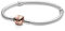 PANDORA 580702-20 Bracelet Femme Clip Moments Rose