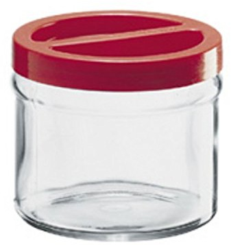 STI Vaso Ortes Borgonovo in Vetro Tappo a Vite 2,5 Lt conservazione Alimenti sottolio