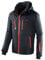 Black Crevice Herren Skijacke I Herren-Skijacke in verschiedenen Farben & Größen I wind- & wasserdichte Herren-Funktionsjacke I wasserdichte Reißverschlusstaschen I Ski-Jacke mit Kapuze