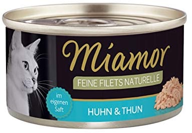 Miamor Feine Filets Naturell Huhn & Thun 24x80g